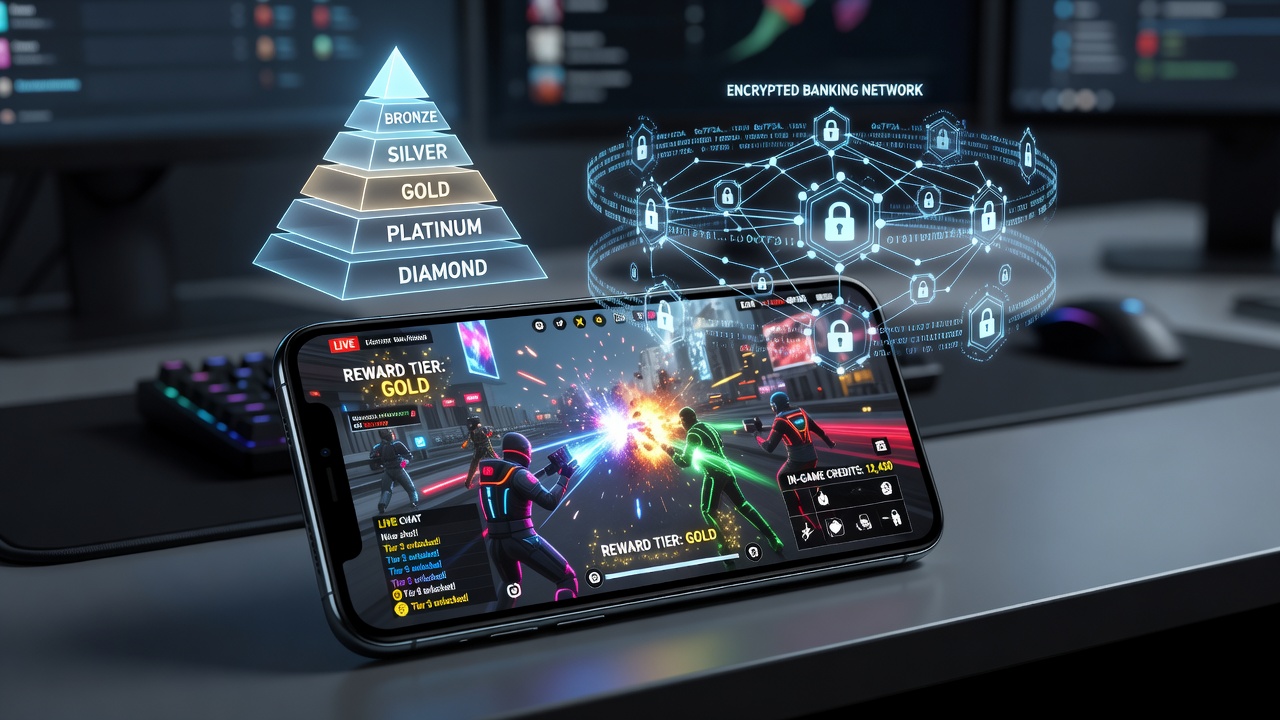 Verschlüsselte Transaktionsflüsse und gestaffelte Belohnungen in einer Live-Casino-App